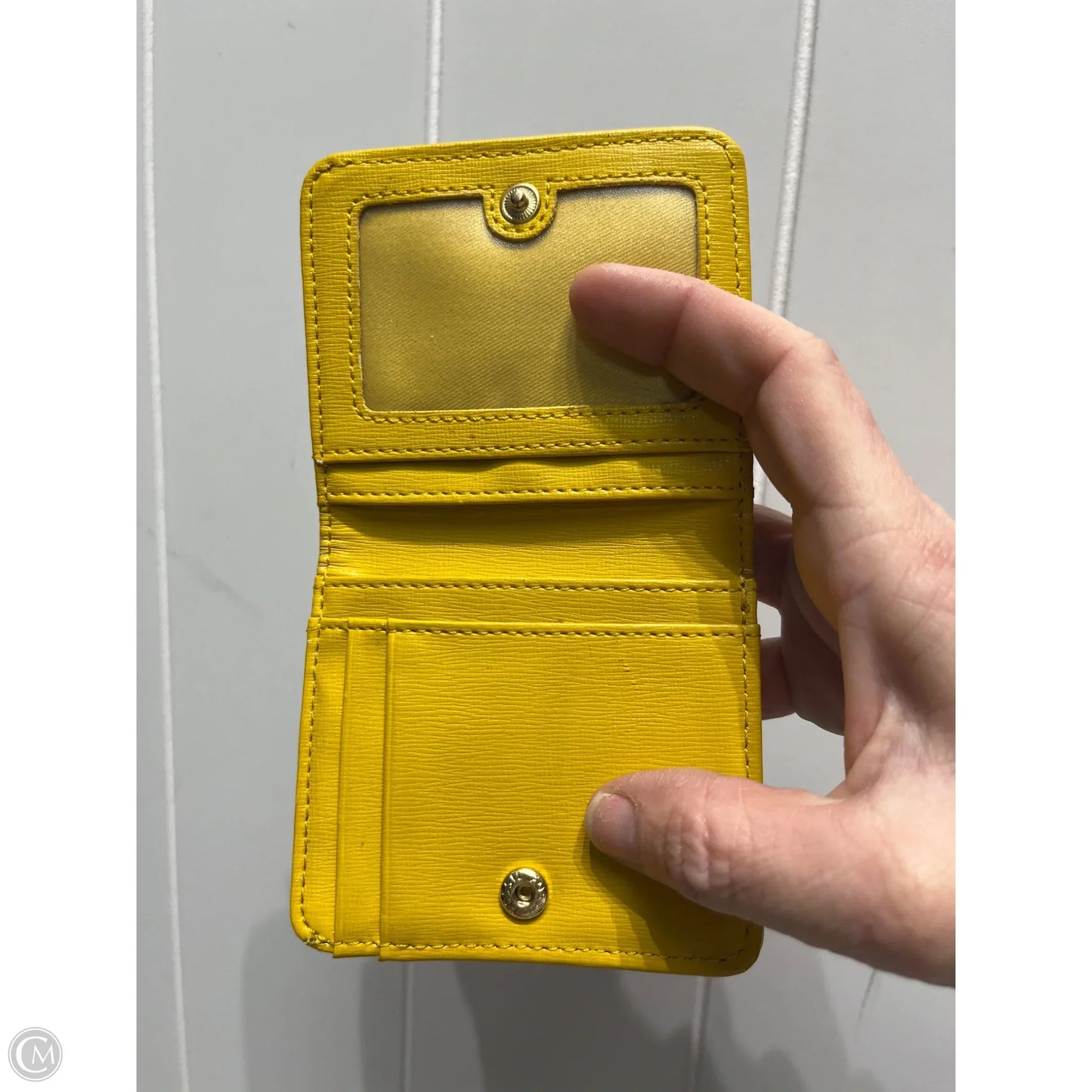 Wallet Leather By Fossil, Size: Small