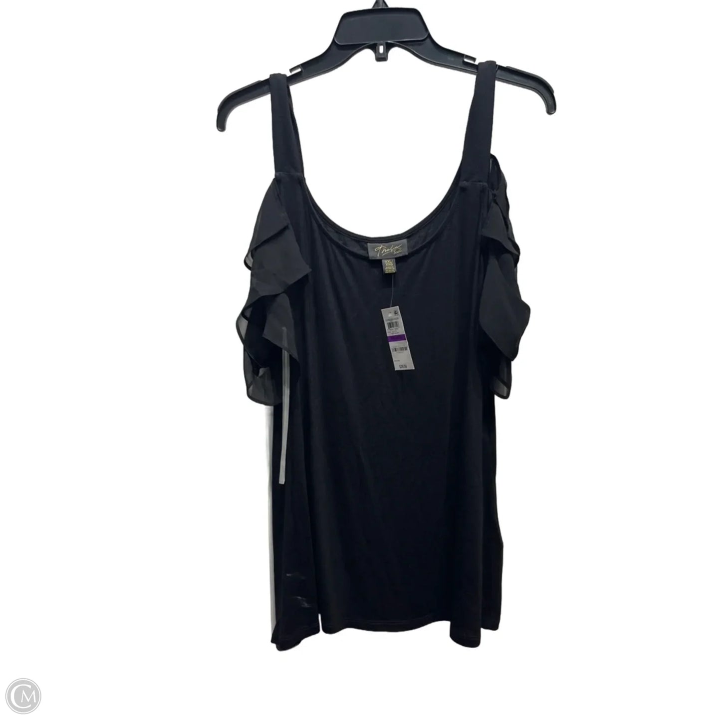 Top Sleeveless By Thalia Sodi In Black, Size: Xxl
