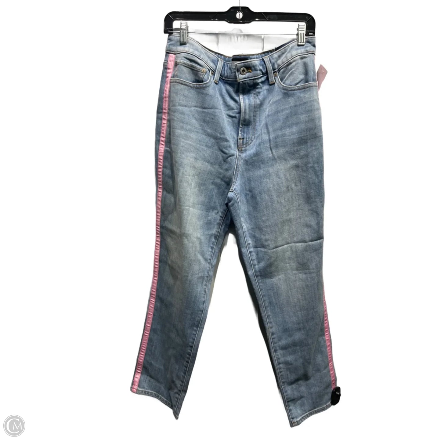 Jeans Skinny By Talbots In Blue & Pink, Size: 10