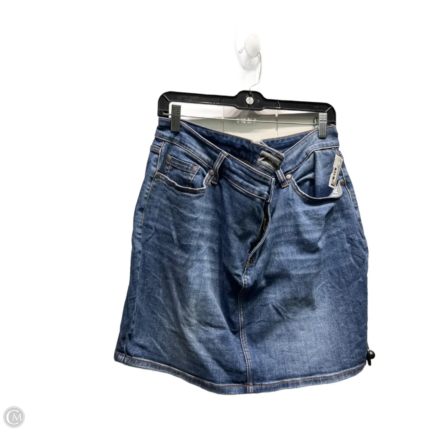 Skirt Mini & Short By Torrid In Blue Denim, Size: 18