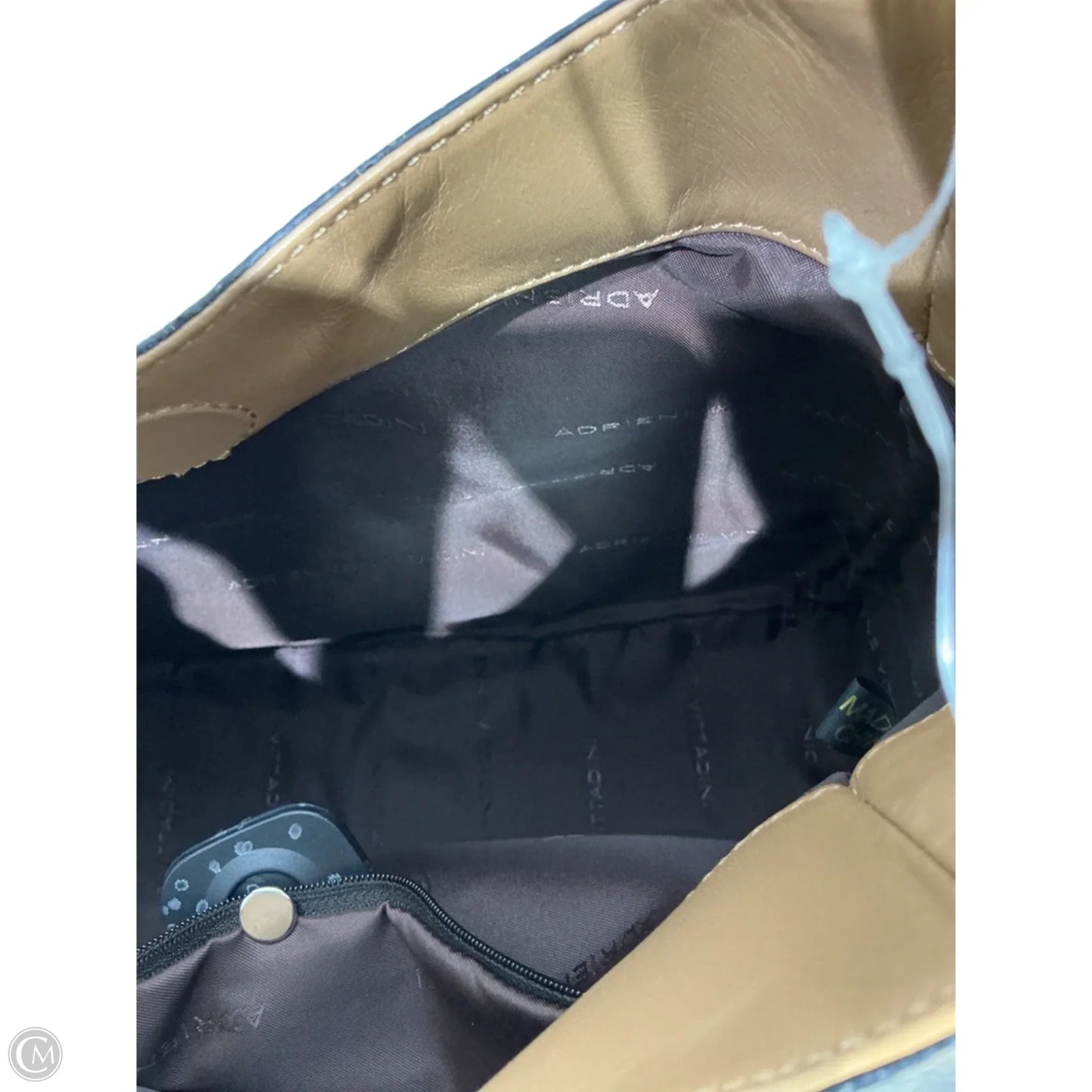 Crossbody Leather By Adrienne Vittadini, Size: Medium