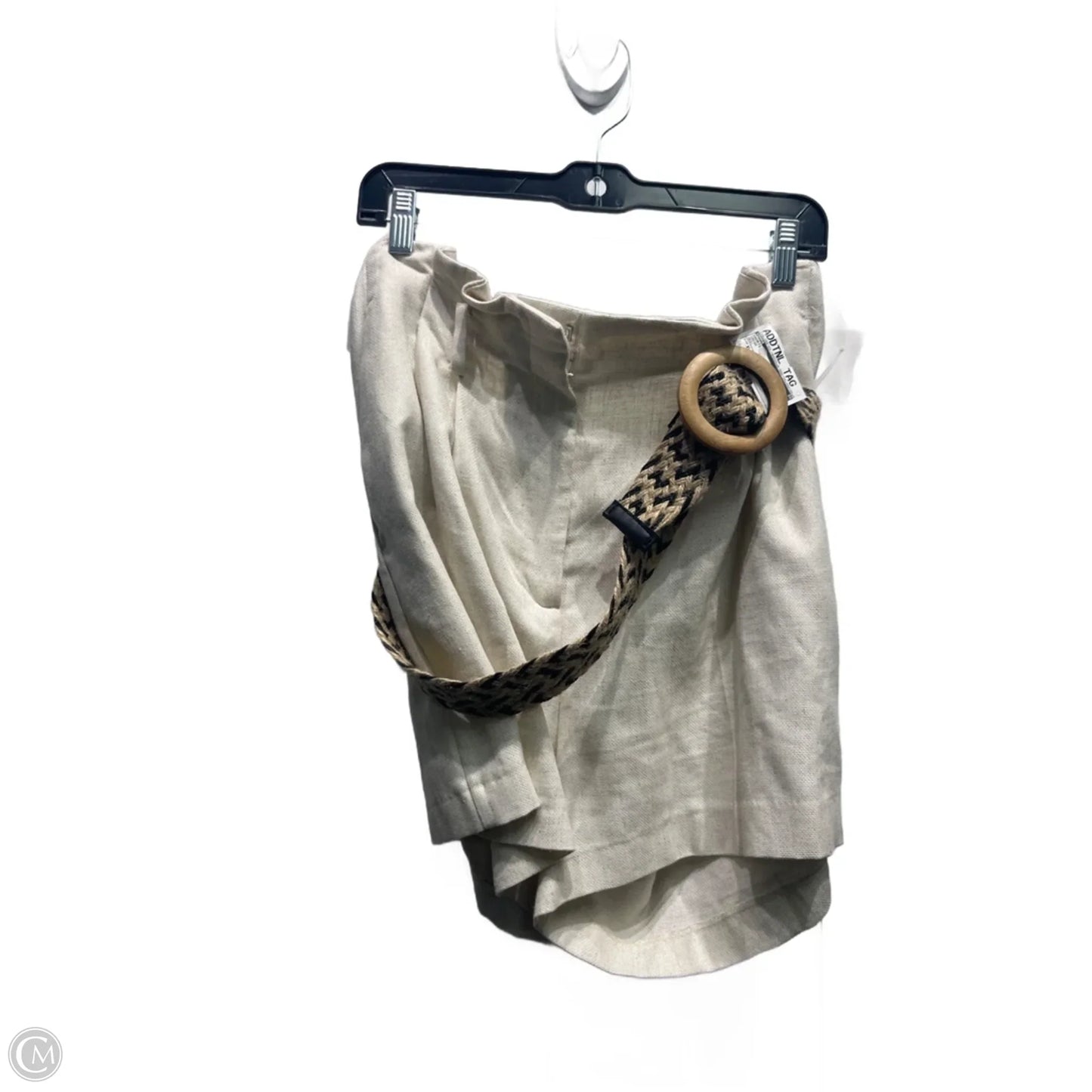 Shorts By Zara In Cream, Size: Xl