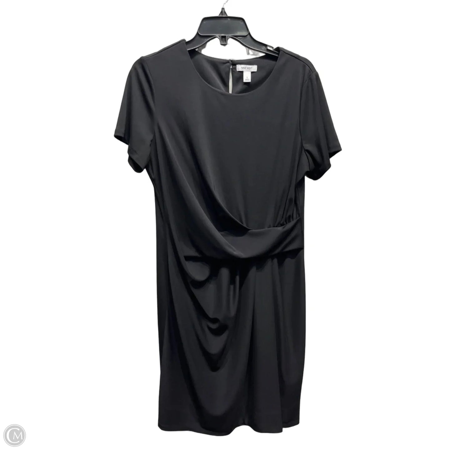 Dress Work By Nine West Apparel In Black, Size: L