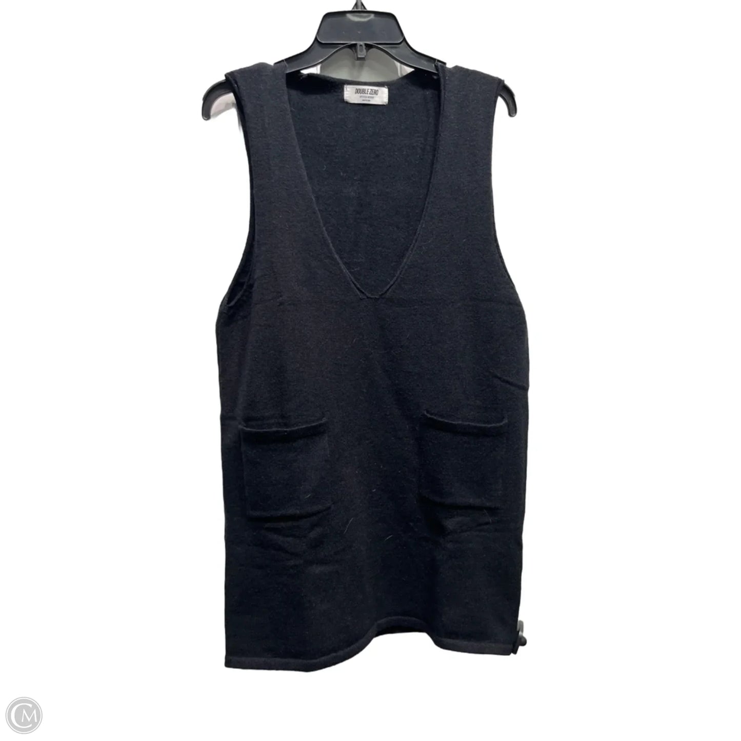Dress Sweater By Double Zero In Black, Size: M