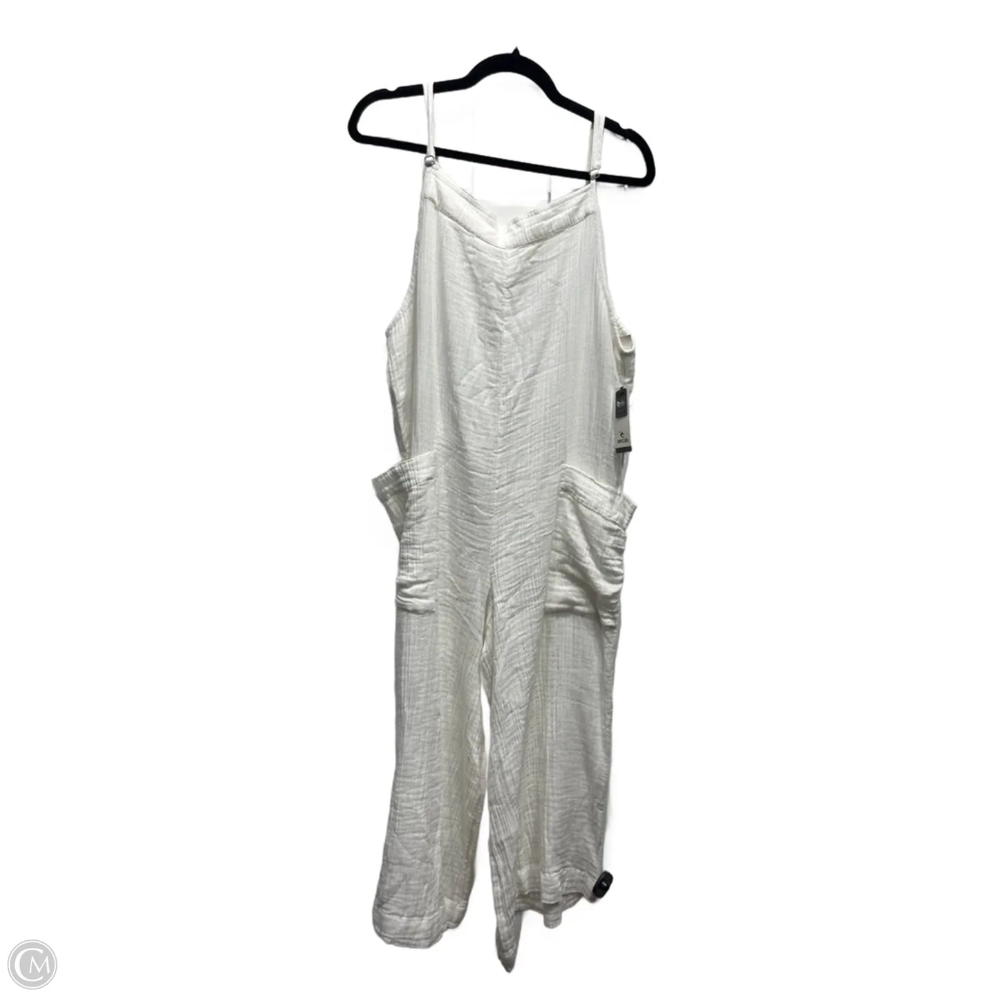 Overalls By Rip Curl In White, Size: M