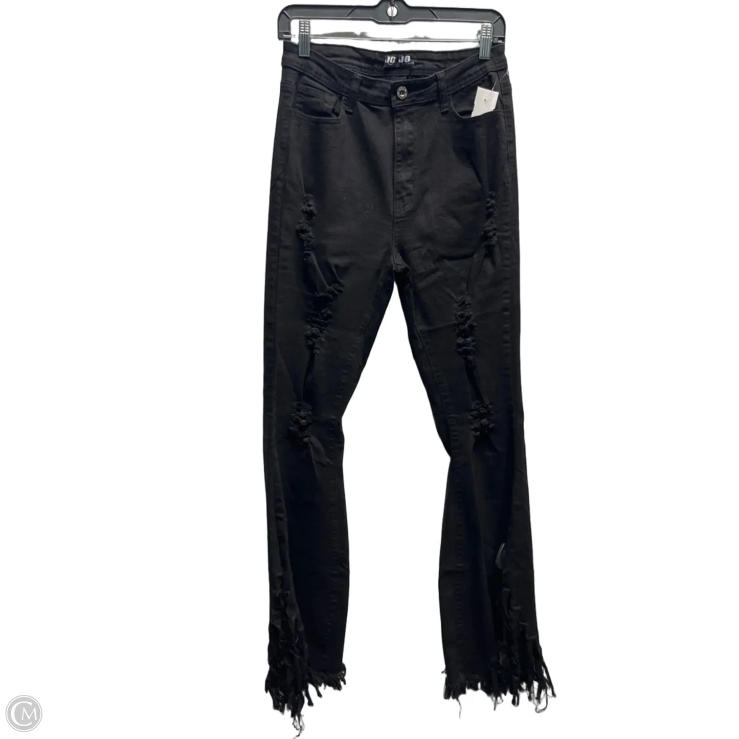 Jeans Boot Cut By jg jo In Black, Size: L