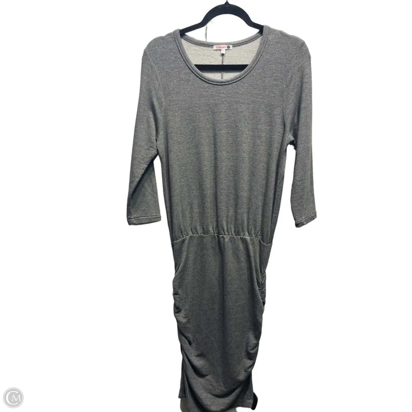 Dress Casual Short By Sundry In Grey, Size: M