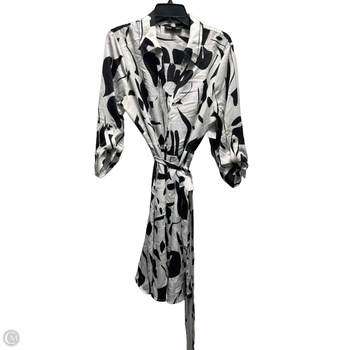 Dress Work By Inc In Black & White, Size: 14