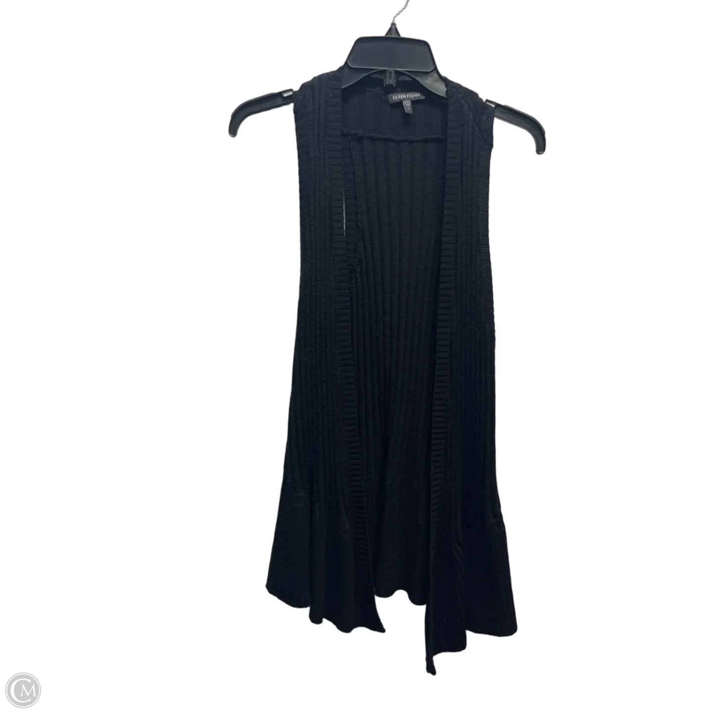 Vest Other By Eileen Fisher In Black, Size: S