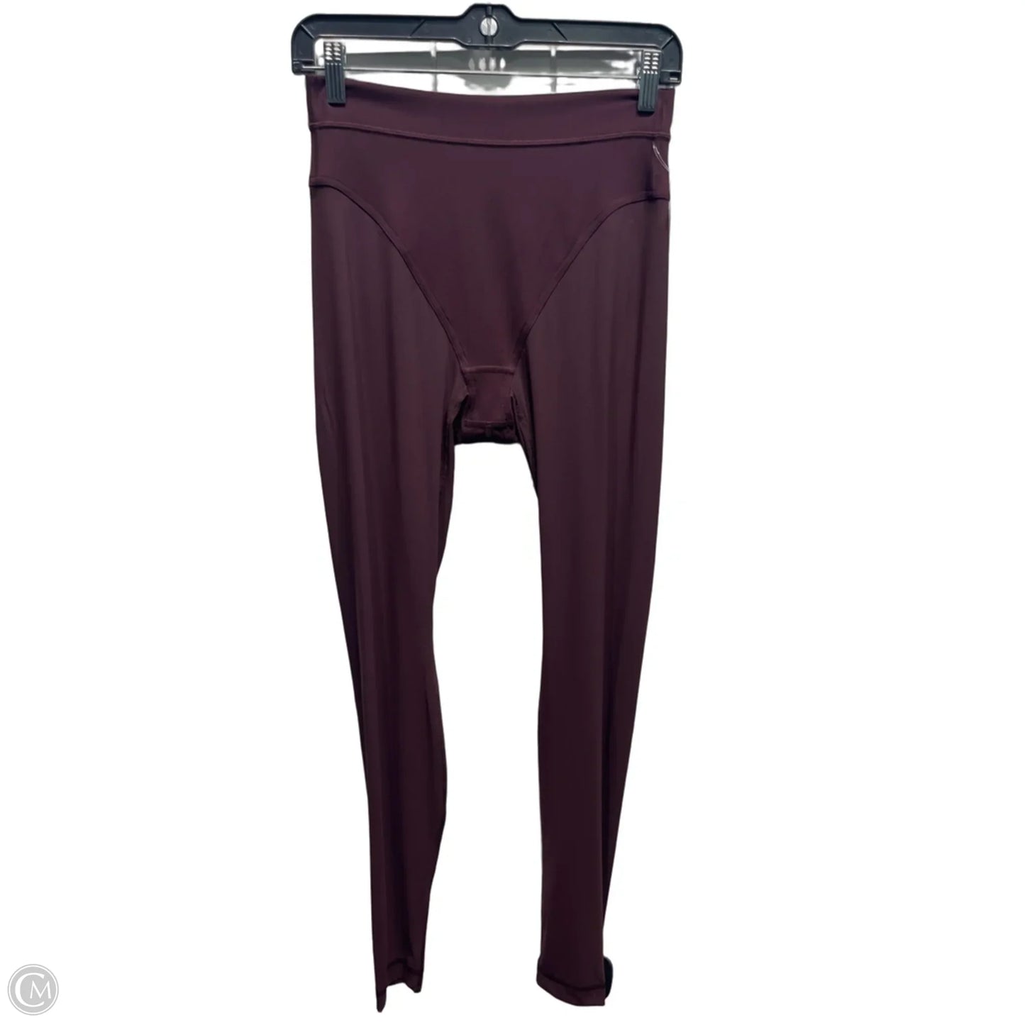 Athletic Leggings By Lululemon In Maroon, Size: 10