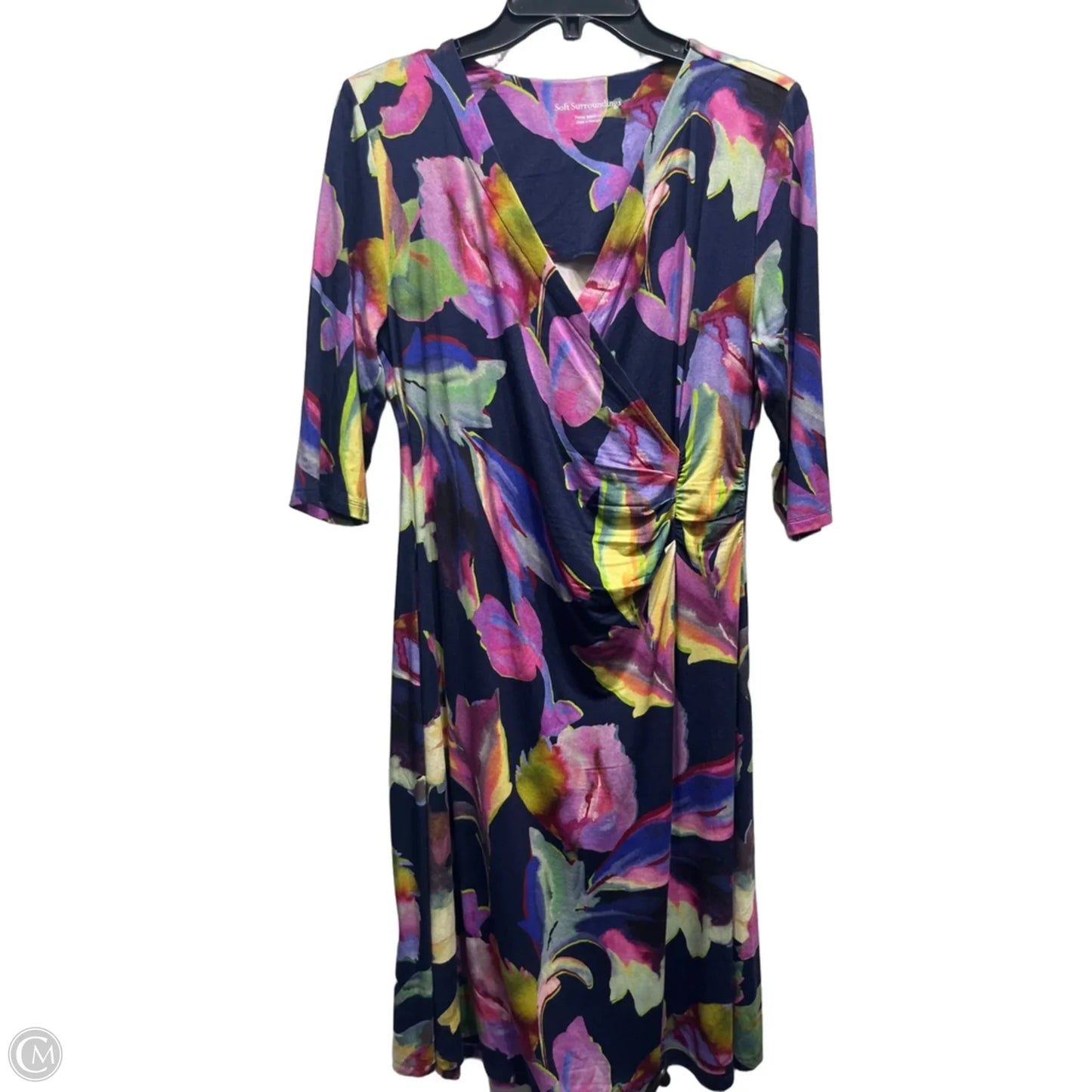 Dress Work By Soft Surroundings In Blue & Purple, Size: M