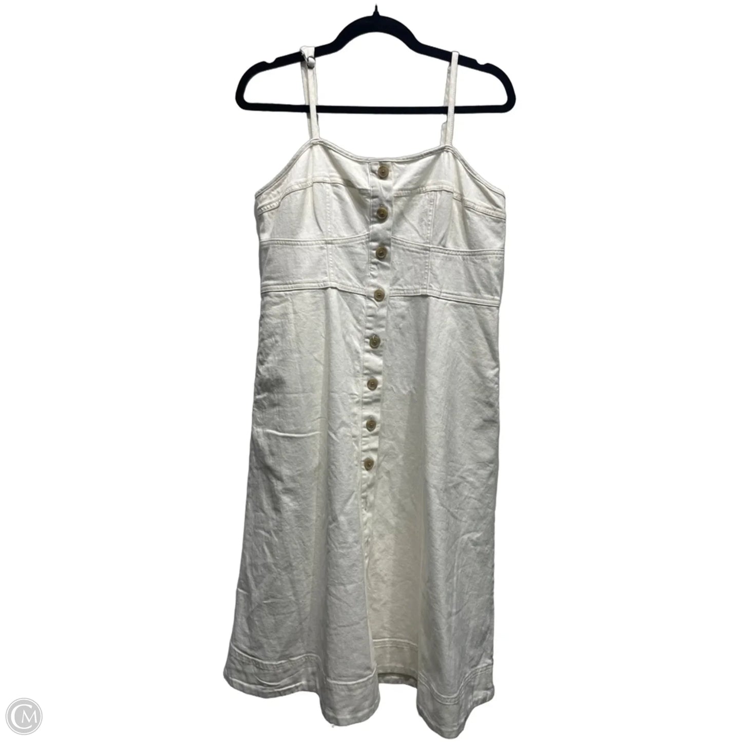 Dress Casual Short By Universal Thread In Ivory, Size: L