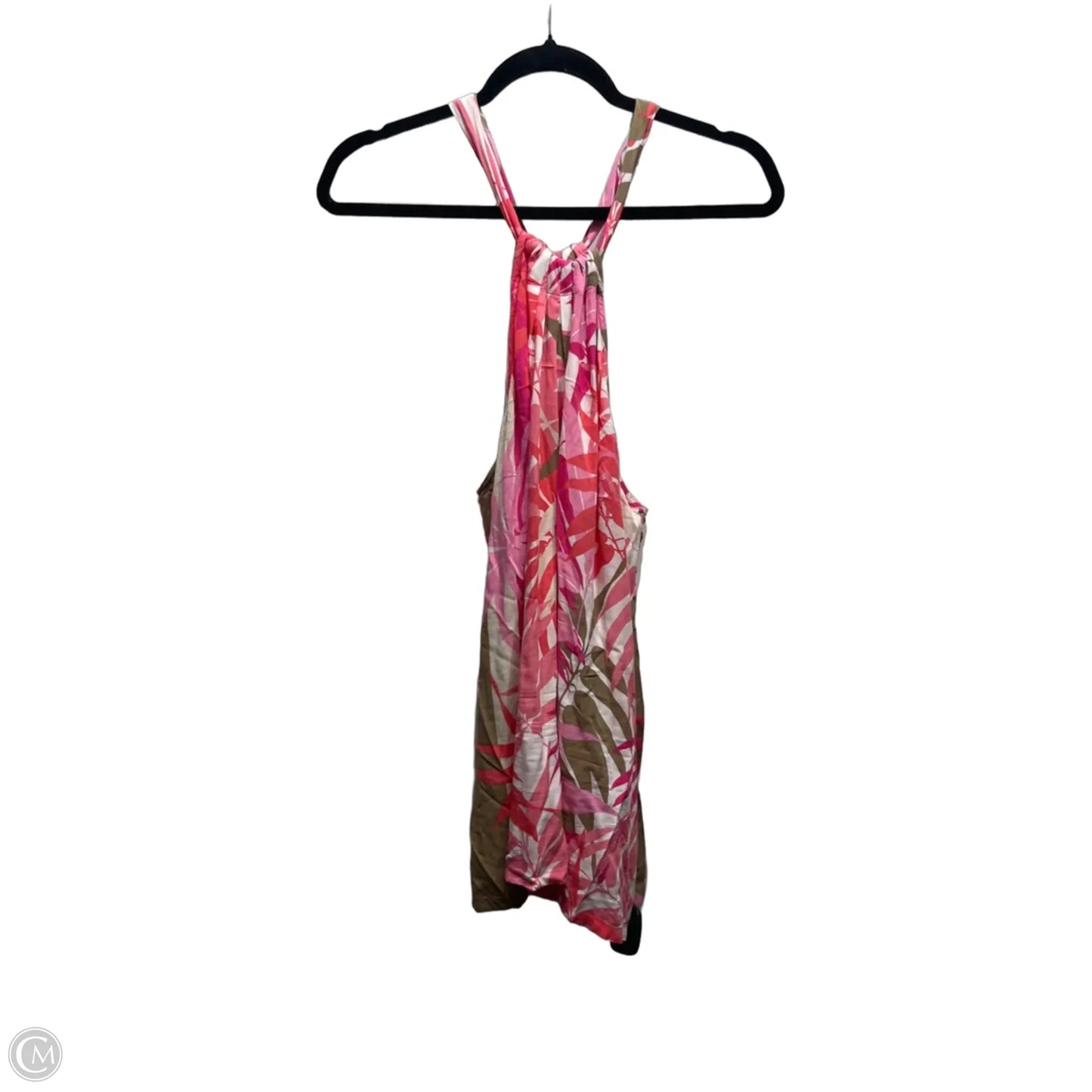 Top Sleeveless By Tommy Bahama In Brown & Pink, Size: L
