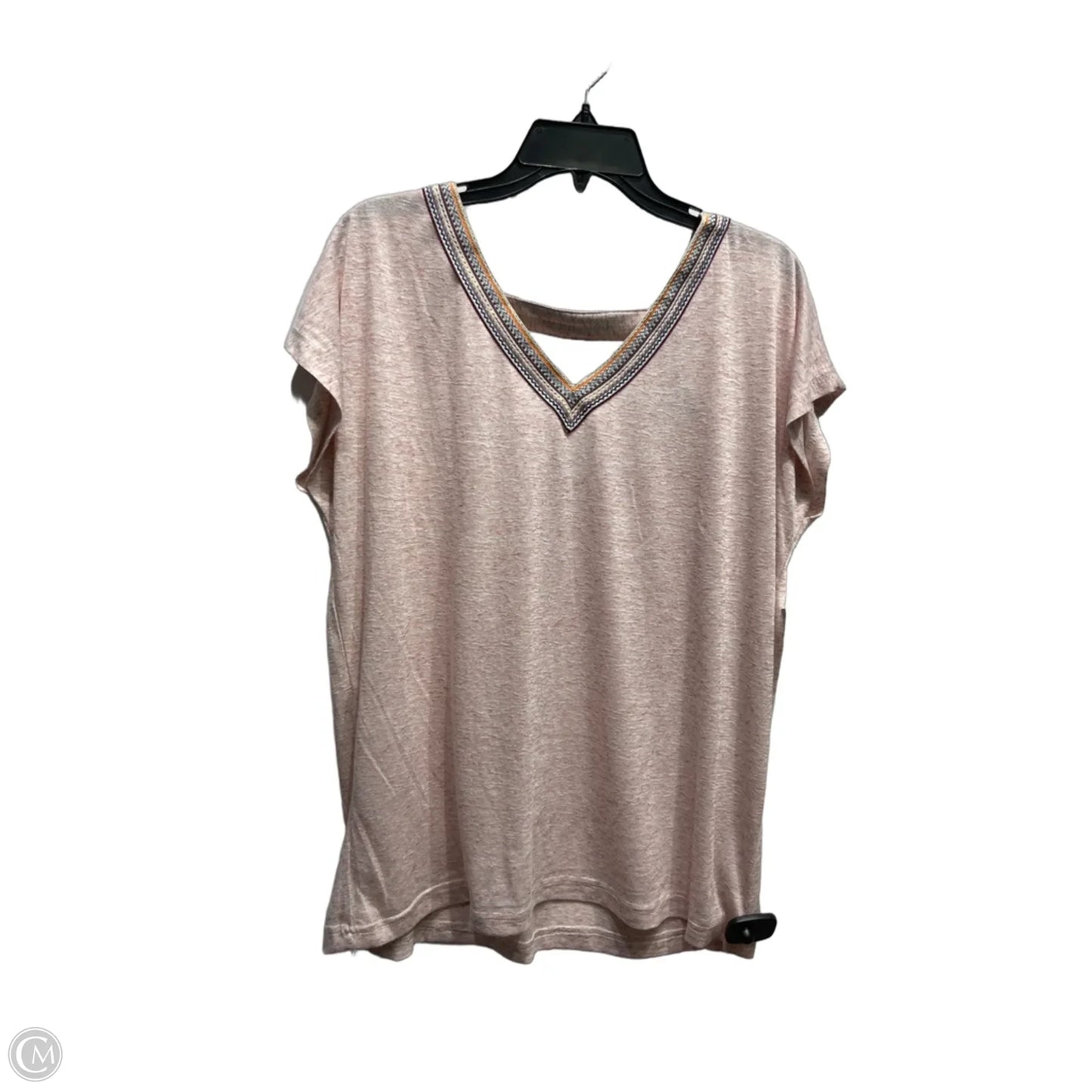 Top Short Sleeve By Clothes Mentor In Pink, Size: S