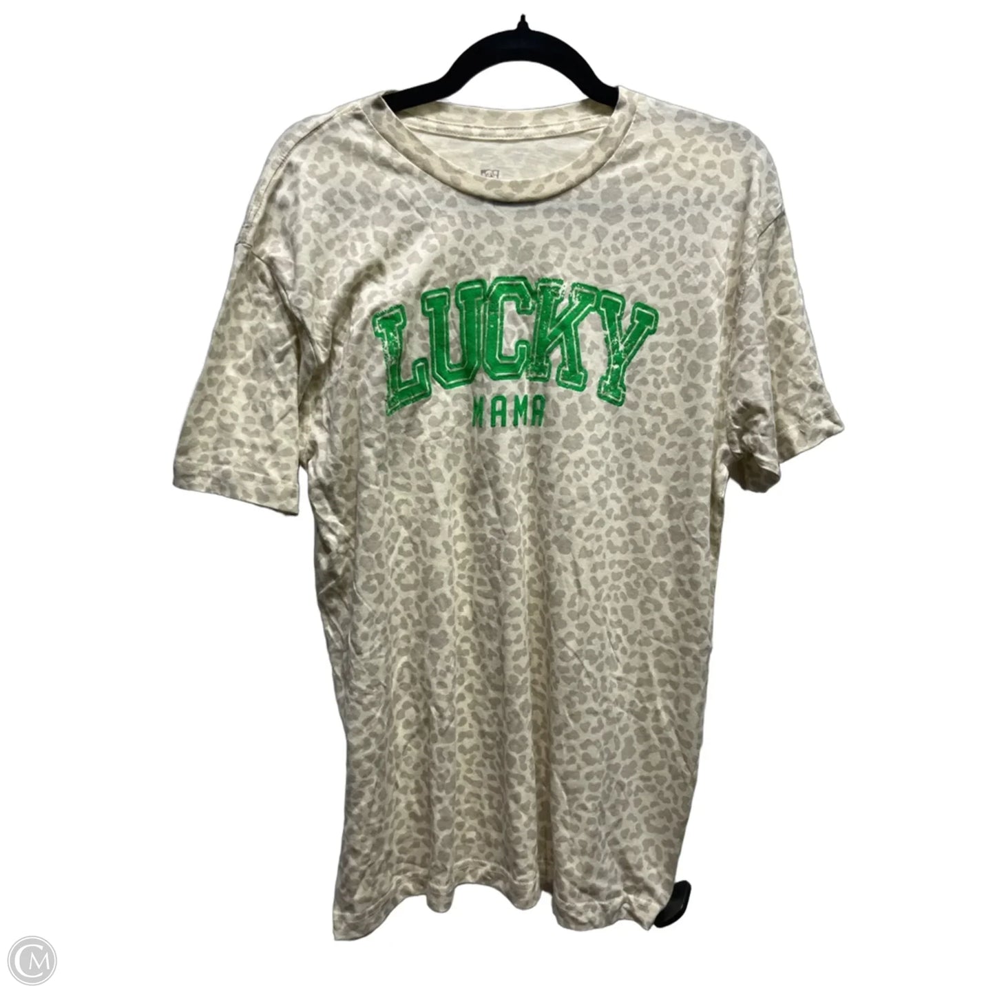 Top Short Sleeve By SOUTHERN BLISS In Animal Print, Size: M