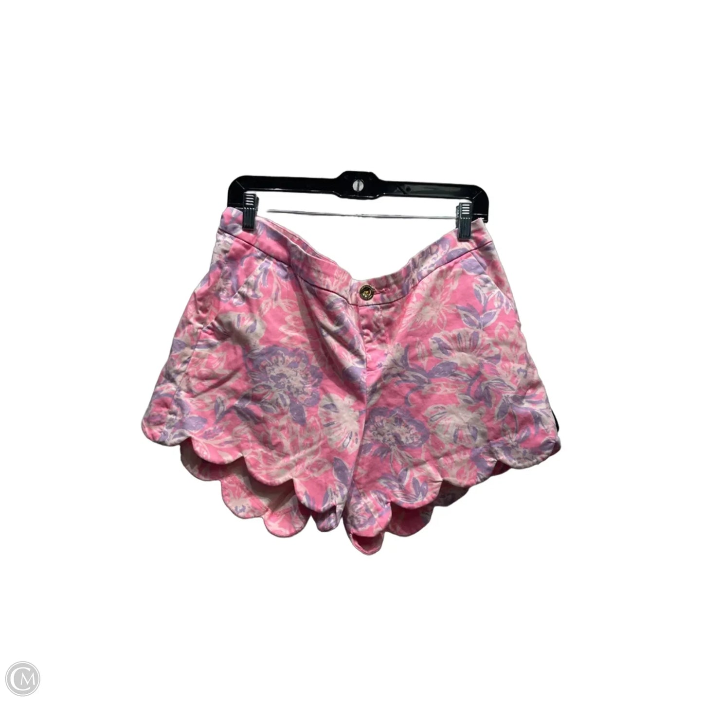 Shorts Designer By Lilly Pulitzer In Pink & Purple, Size: 14