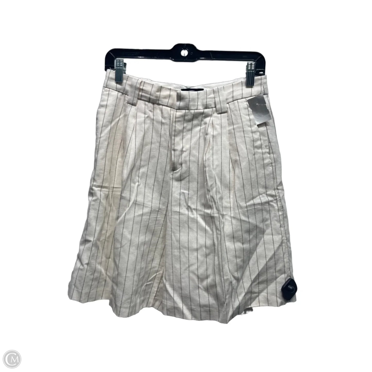 Shorts By Scoop In Black & Cream, Size: 0