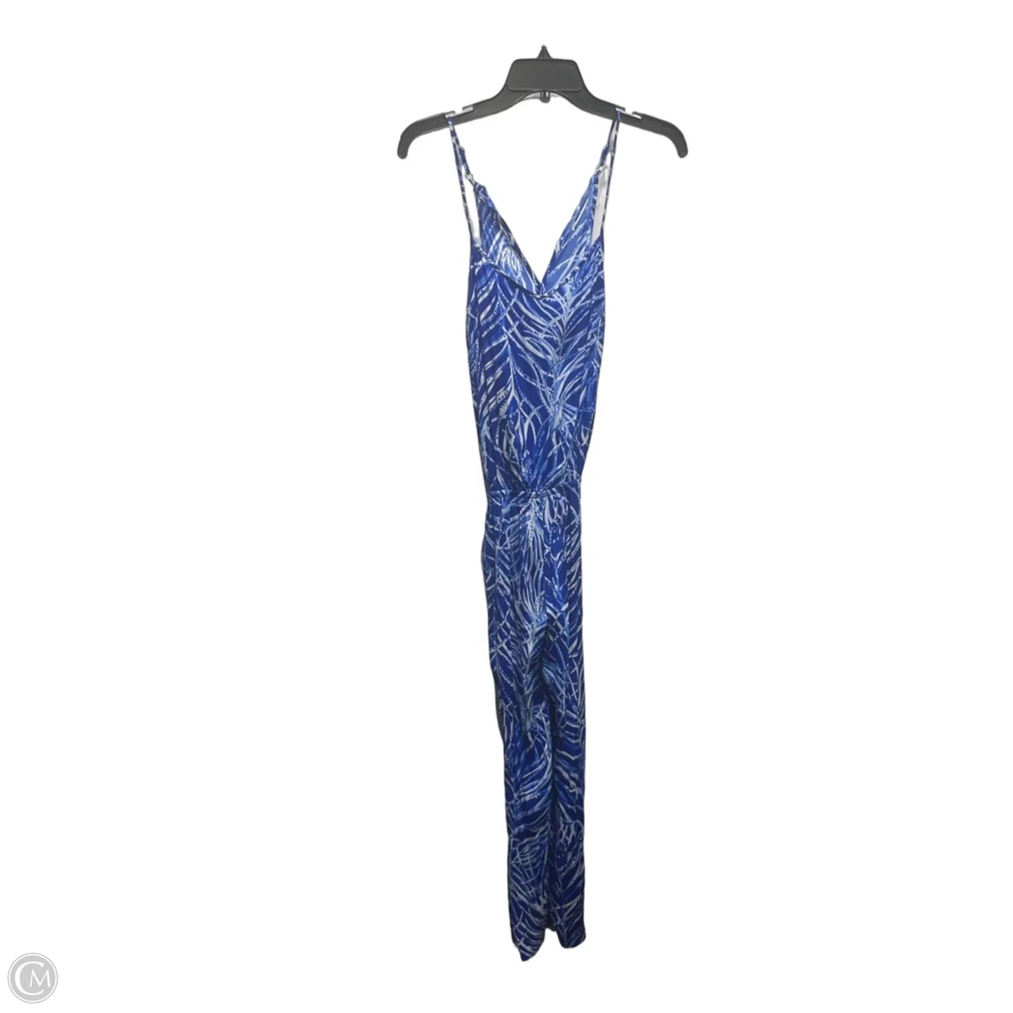 Jumpsuit Designer By Lilly Pulitzer In Blue & White, Size: Xxs