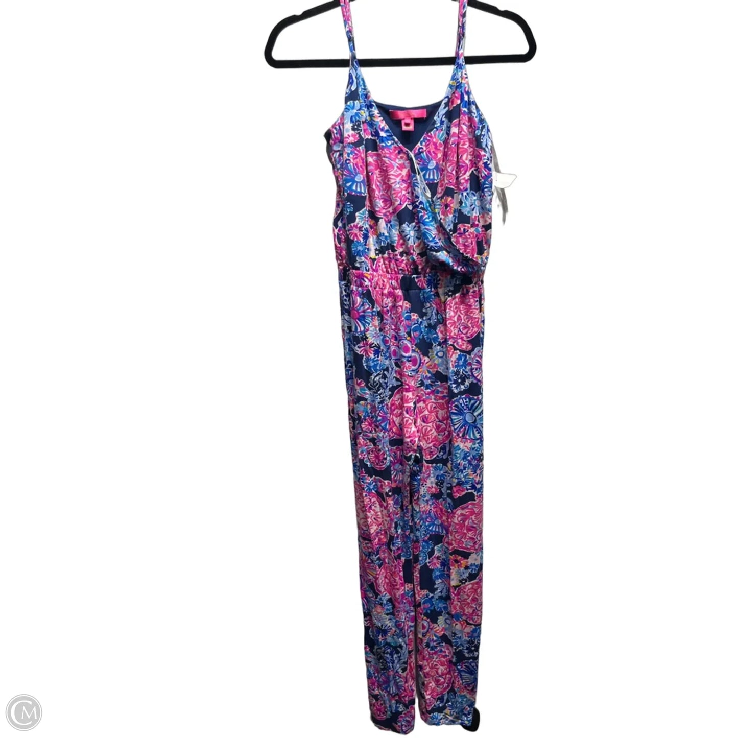 Jumpsuit Designer By Lilly Pulitzer In Blue & Pink, Size: Xs