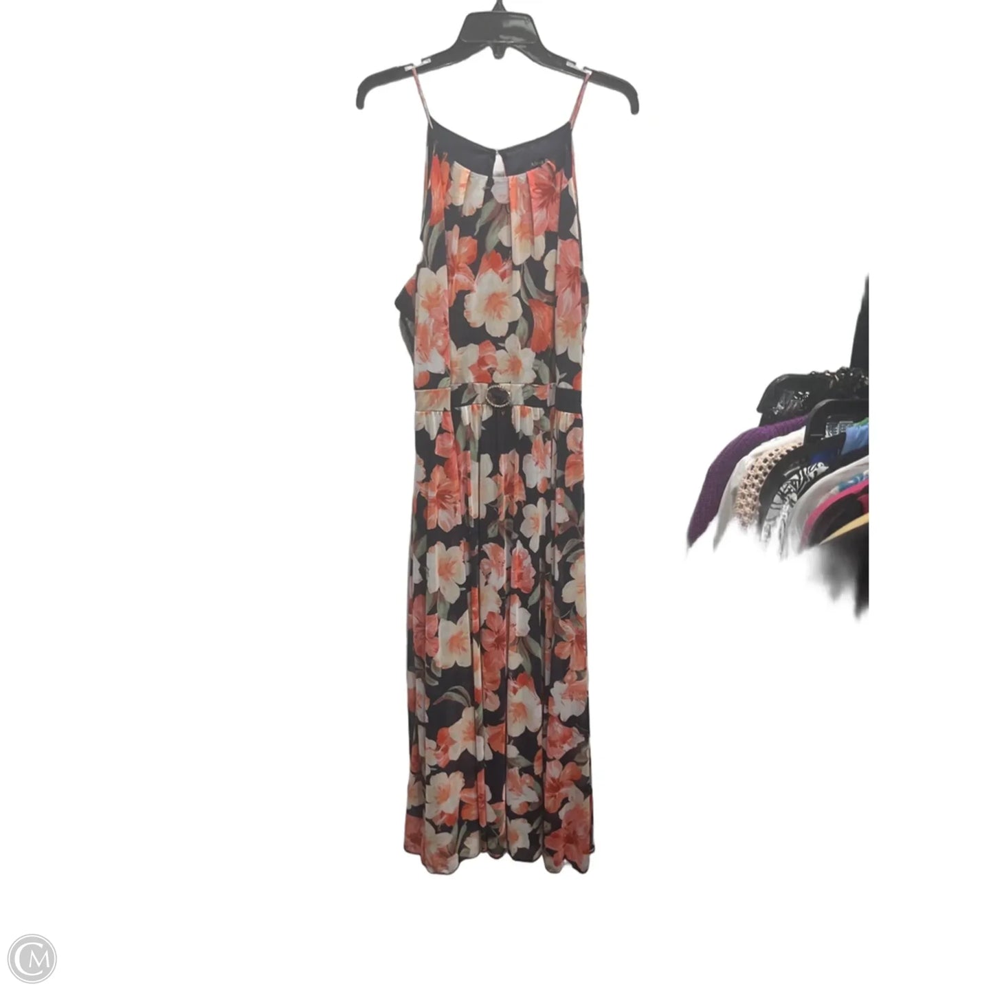 Dress Casual Midi By ALEXA B In Blue & Orange, Size: 20