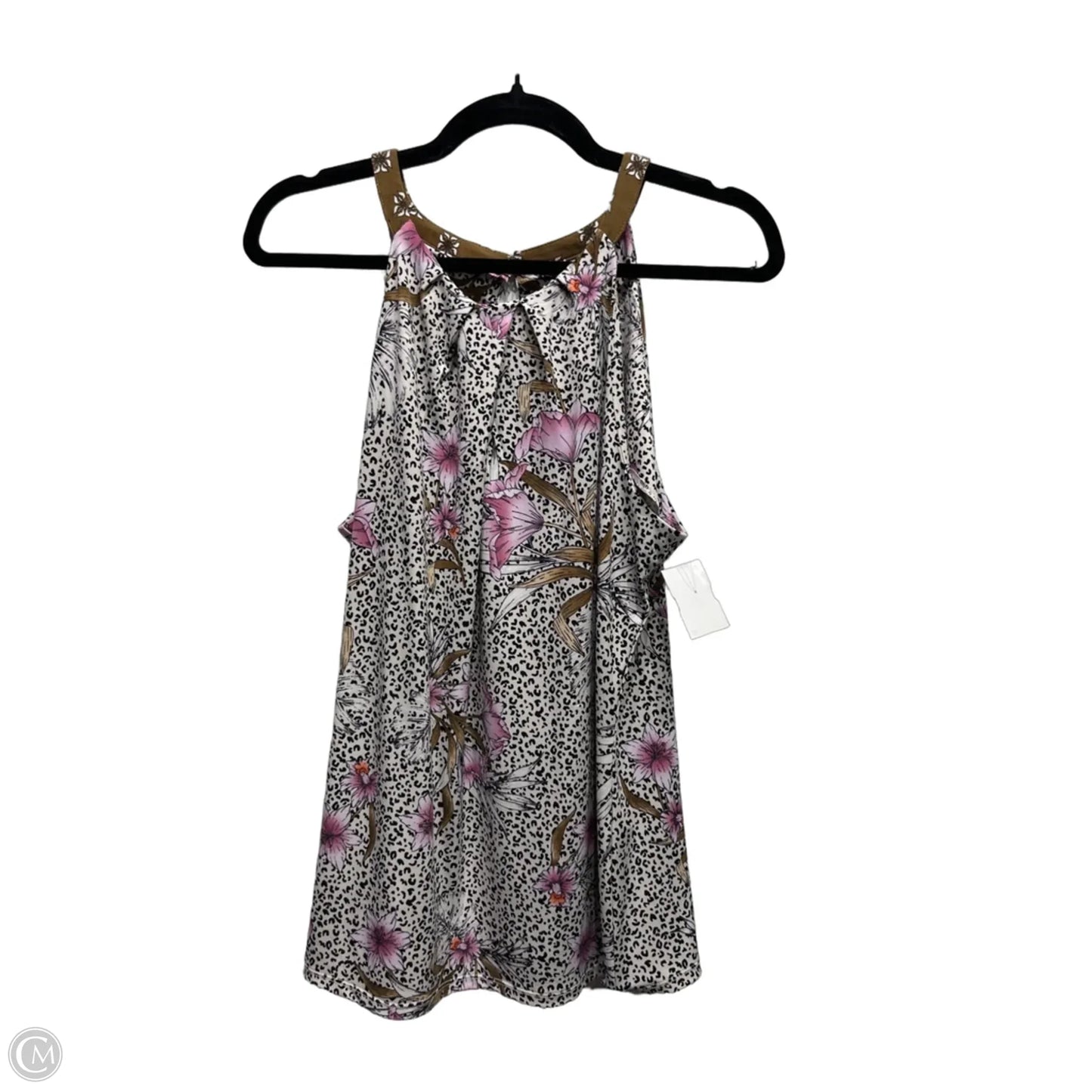 Top Sleeveless By White House Black Market In Purple & Tan, Size: L