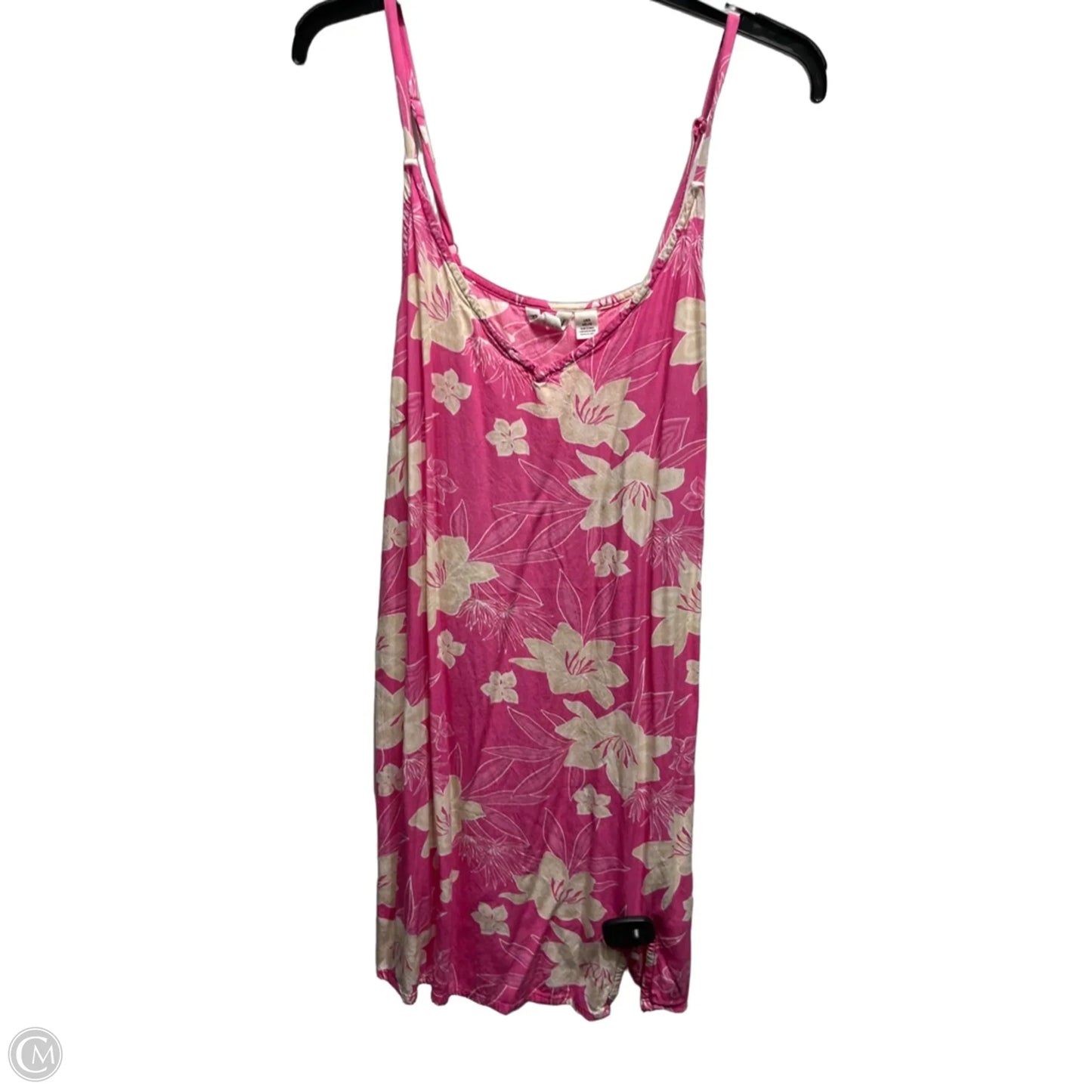 Swimwear Cover-up By Roxy In Cream & Pink, Size: L