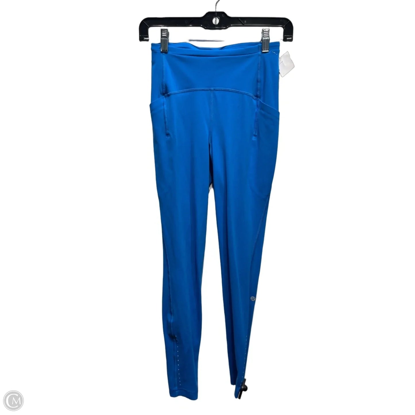 Athletic Leggings By Lululemon In Teal, Size: 4