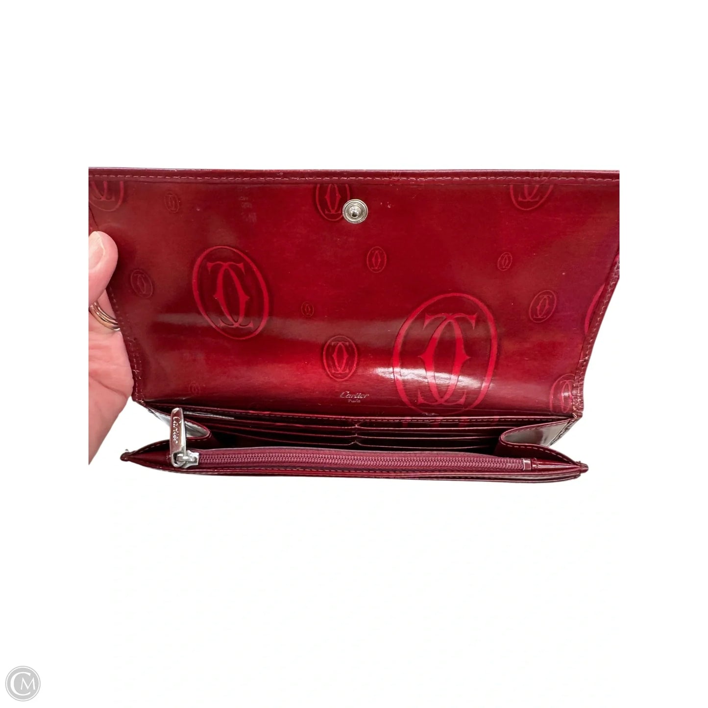 Wallet Luxury Designer By Cartier, Size: Medium