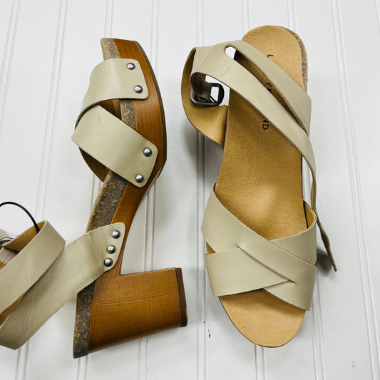 Sandals Heels Block By Lucky Brand  Size: 9.5
