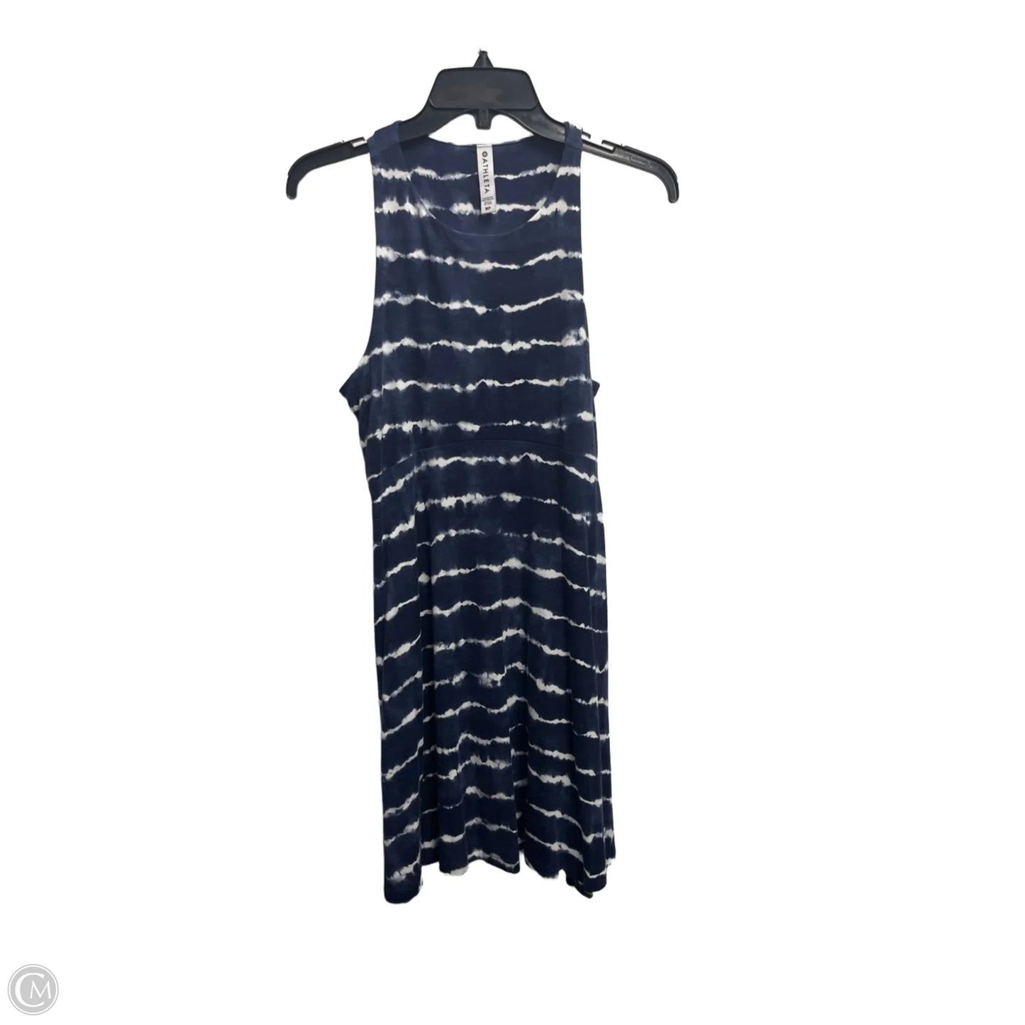 Dress Casual Short By Athleta In Blue & White, Size: Mp