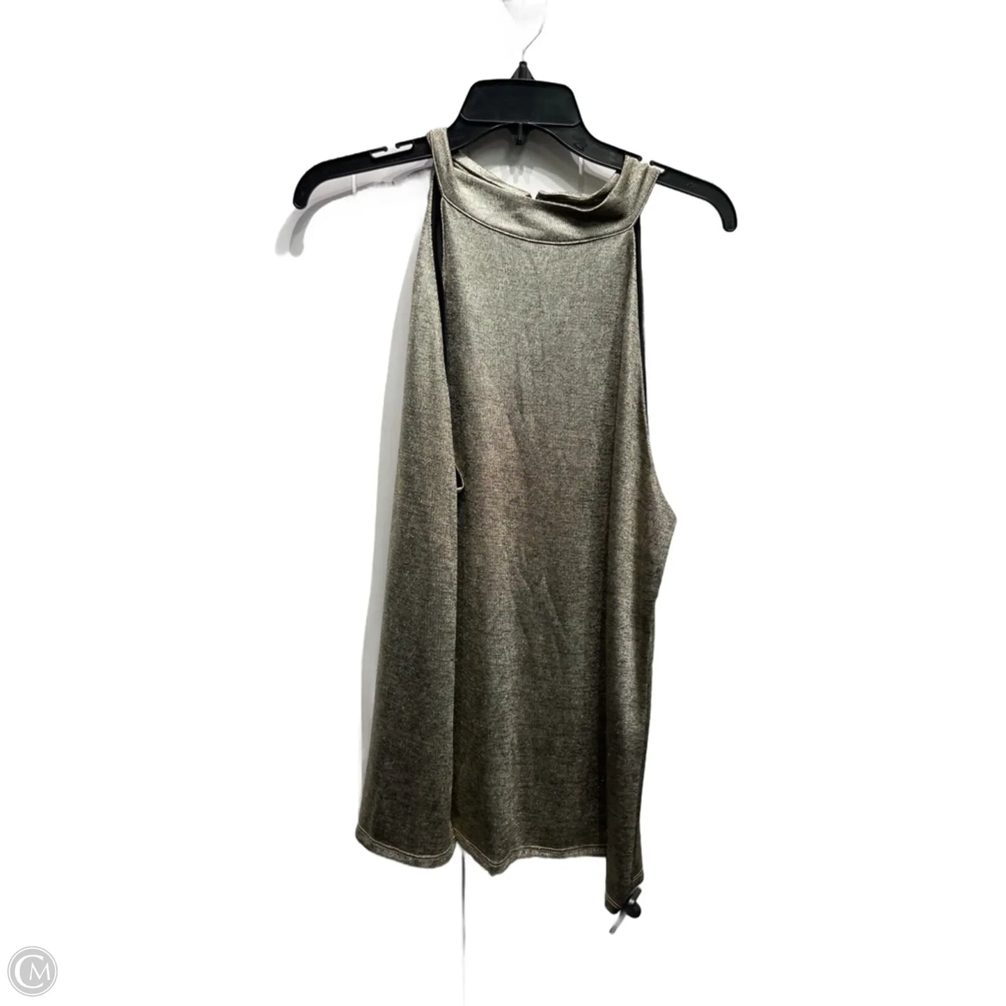 Top Sleeveless By White House Black Market In Gold, Size: Xl