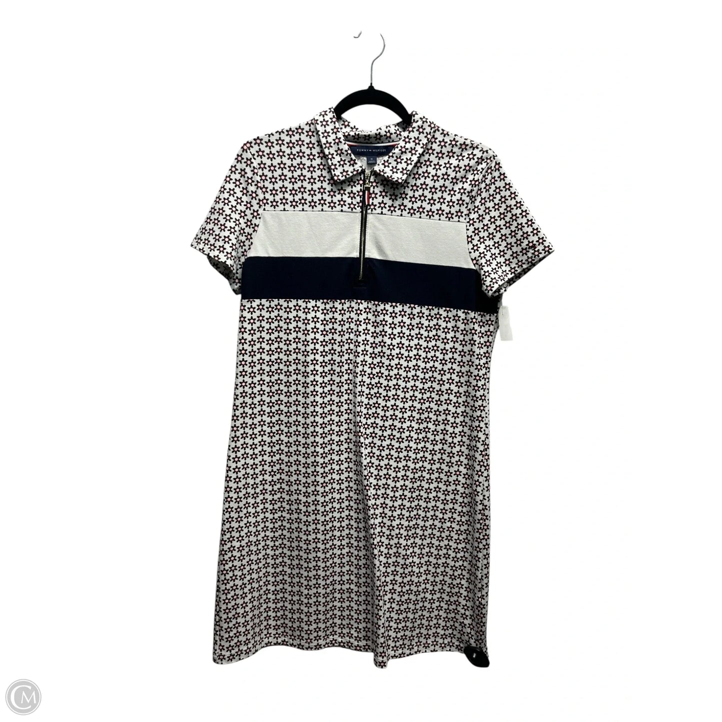 Dress Casual Short By Tommy Hilfiger In Blue & Red, Size: M