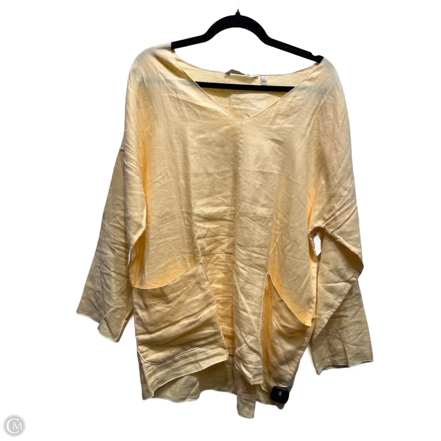 Tunic Long Sleeve By Soft Surroundings In Orange, Size: M