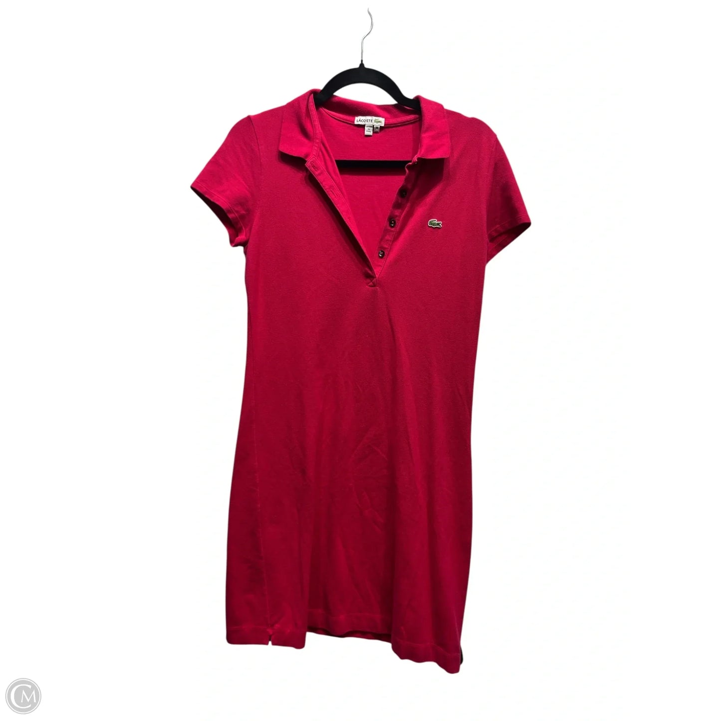 Dress Casual Short By Lacoste In Pink, Size: M