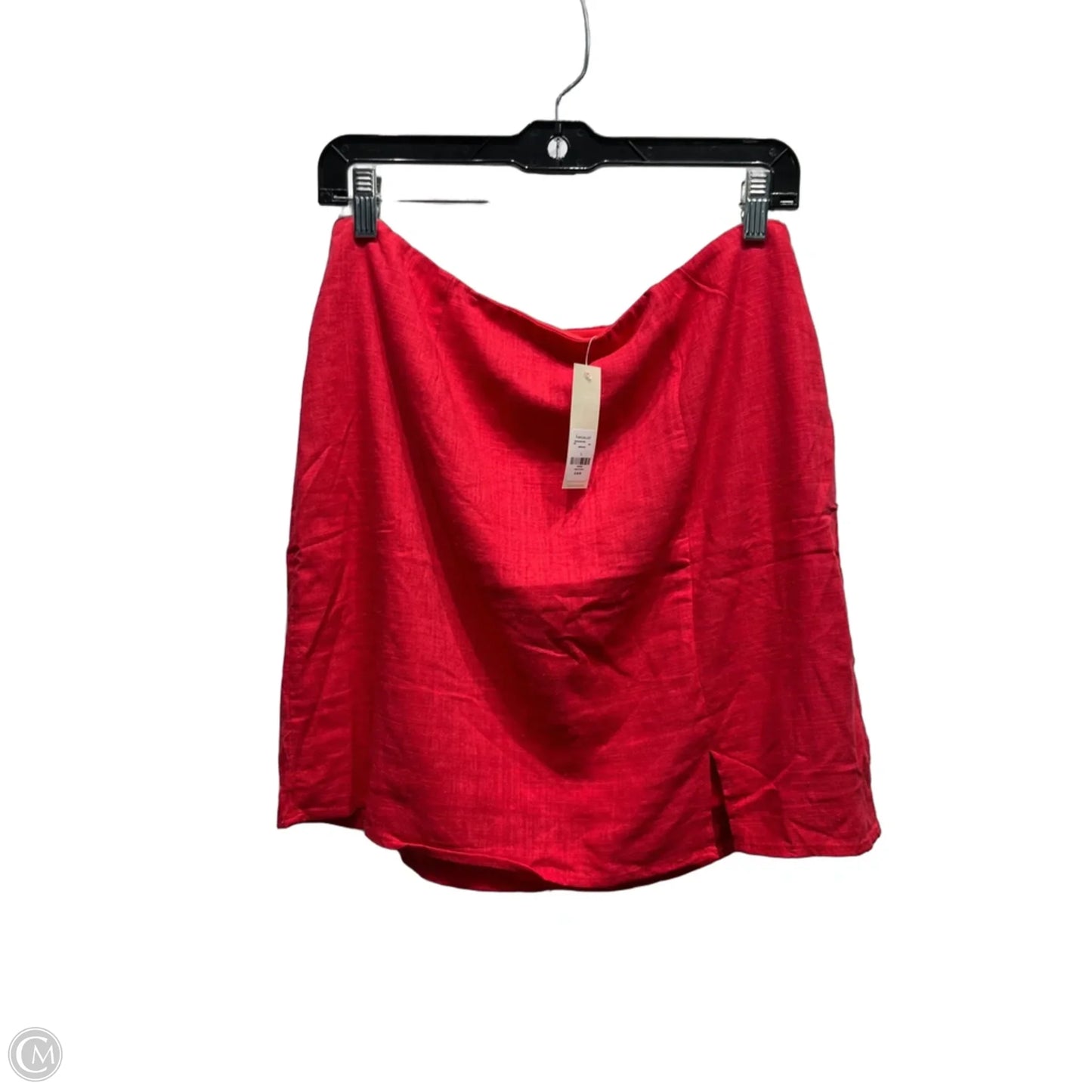 Skirt Mini & Short By Blue Rain In Red, Size: L