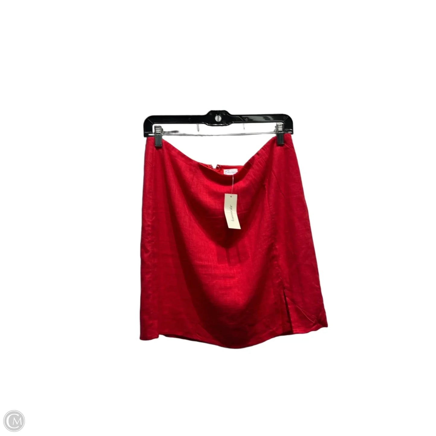 Skirt Mini & Short By Blue Rain In Red, Size: L