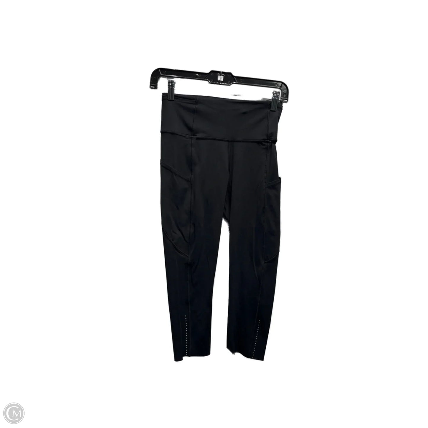Athletic Capris By Lululemon In Black, Size: 4