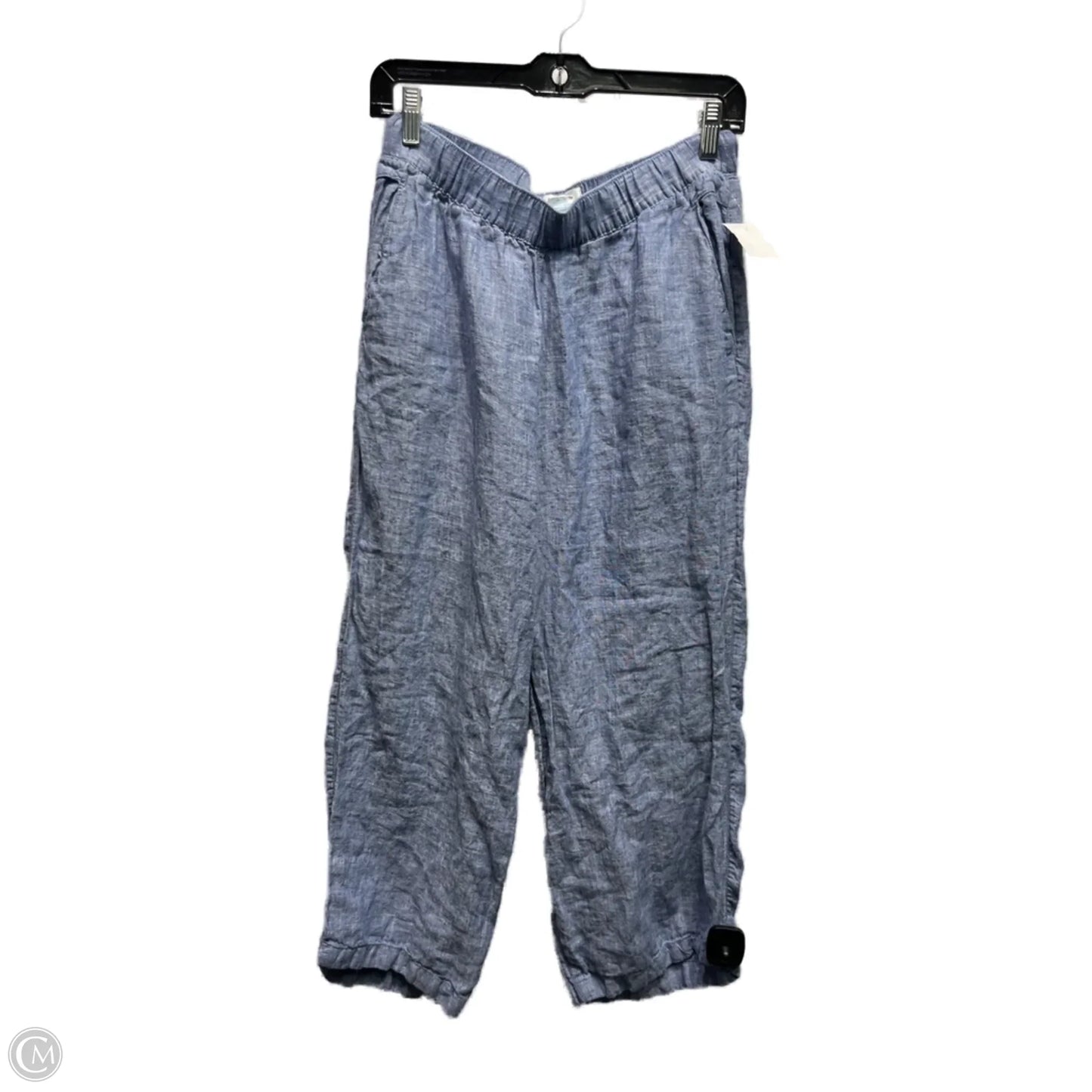 Pants Linen By Cynthia Rowley In Blue, Size: M