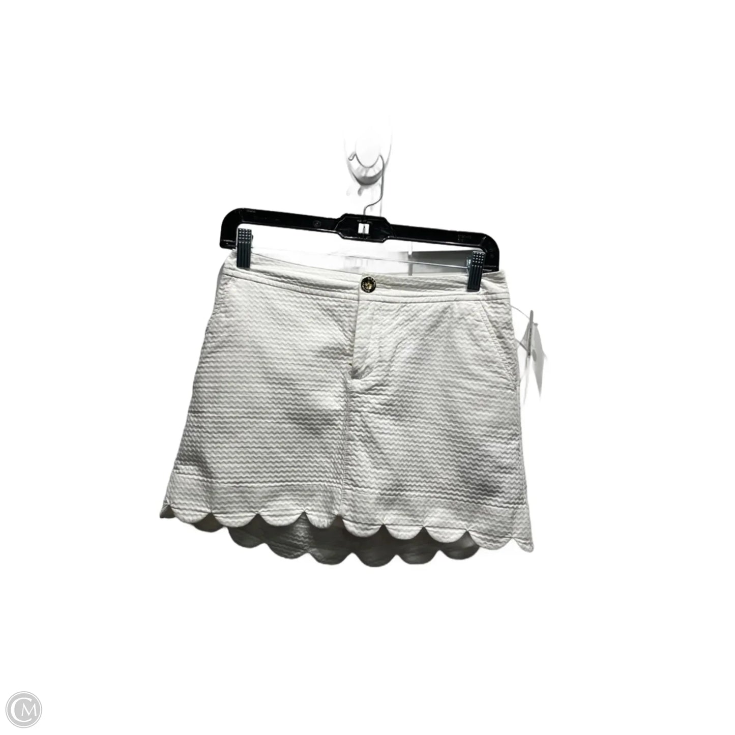 Skort Designer By Lilly Pulitzer In White, Size: 0