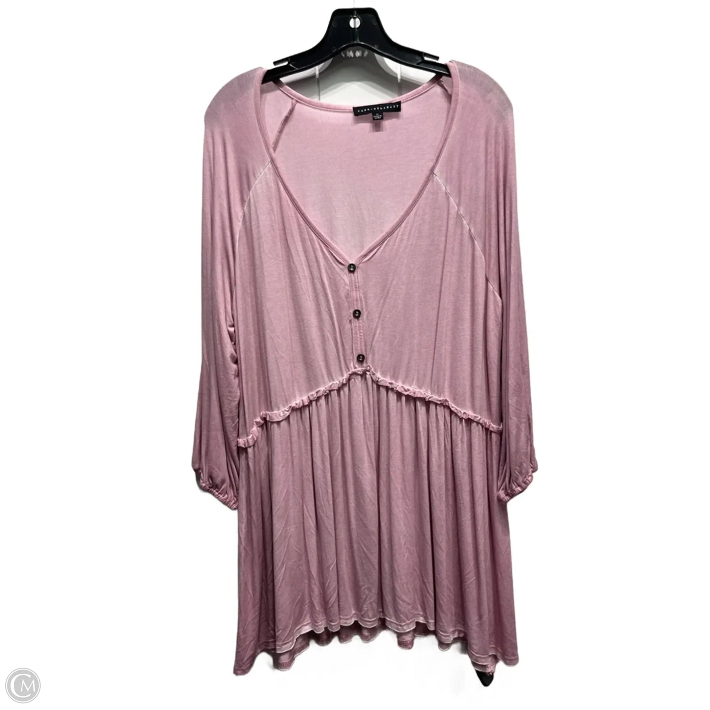 Top Long Sleeve By Jane And Delancey In Purple, Size: Xl