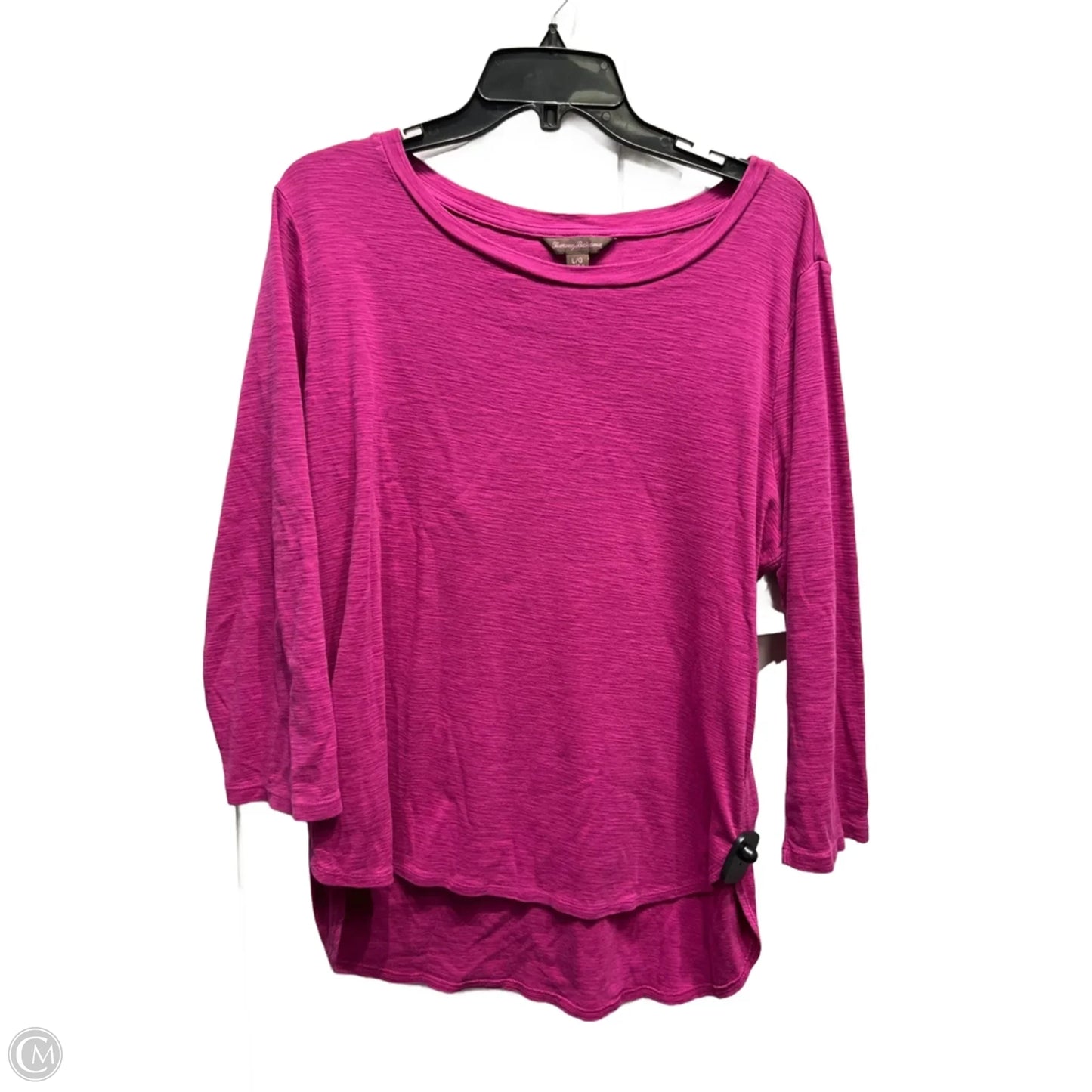 Top Long Sleeve By Tommy Bahama In Purple, Size: L