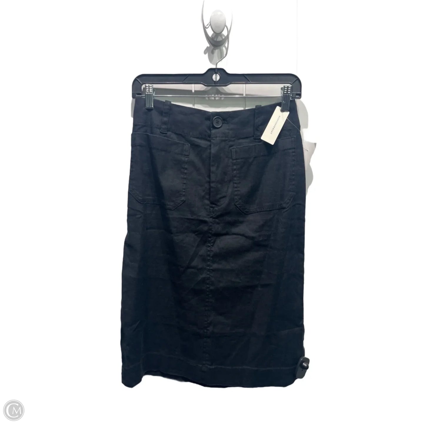 Skirt Midi By Maeve In Black, Size: Xs