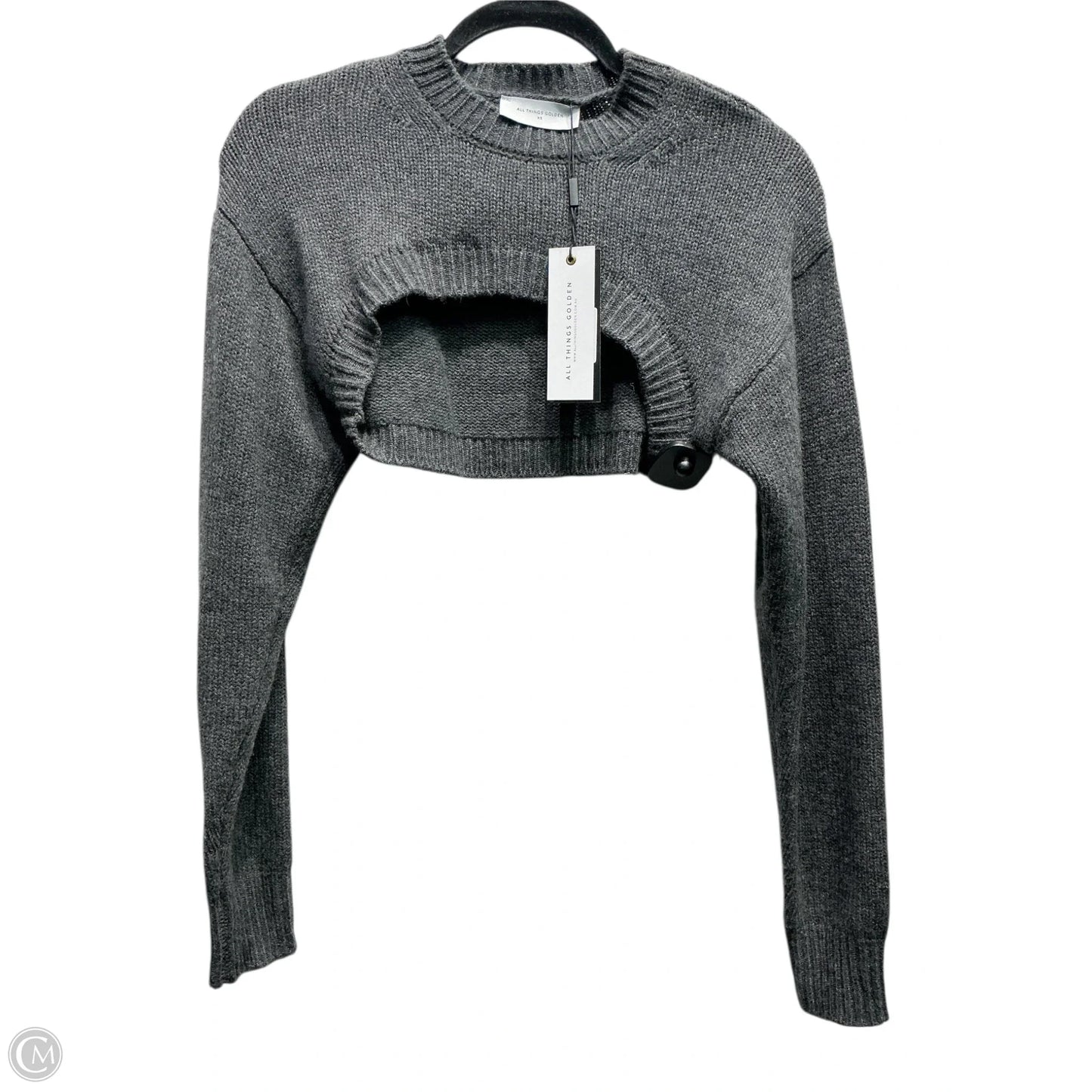 Sweater By ALL THINGS GOLDEN In Grey, Size: Xs