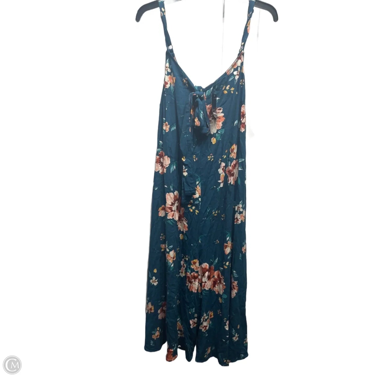 Jumpsuit By Torrid In Green & Orange, Size: 2x