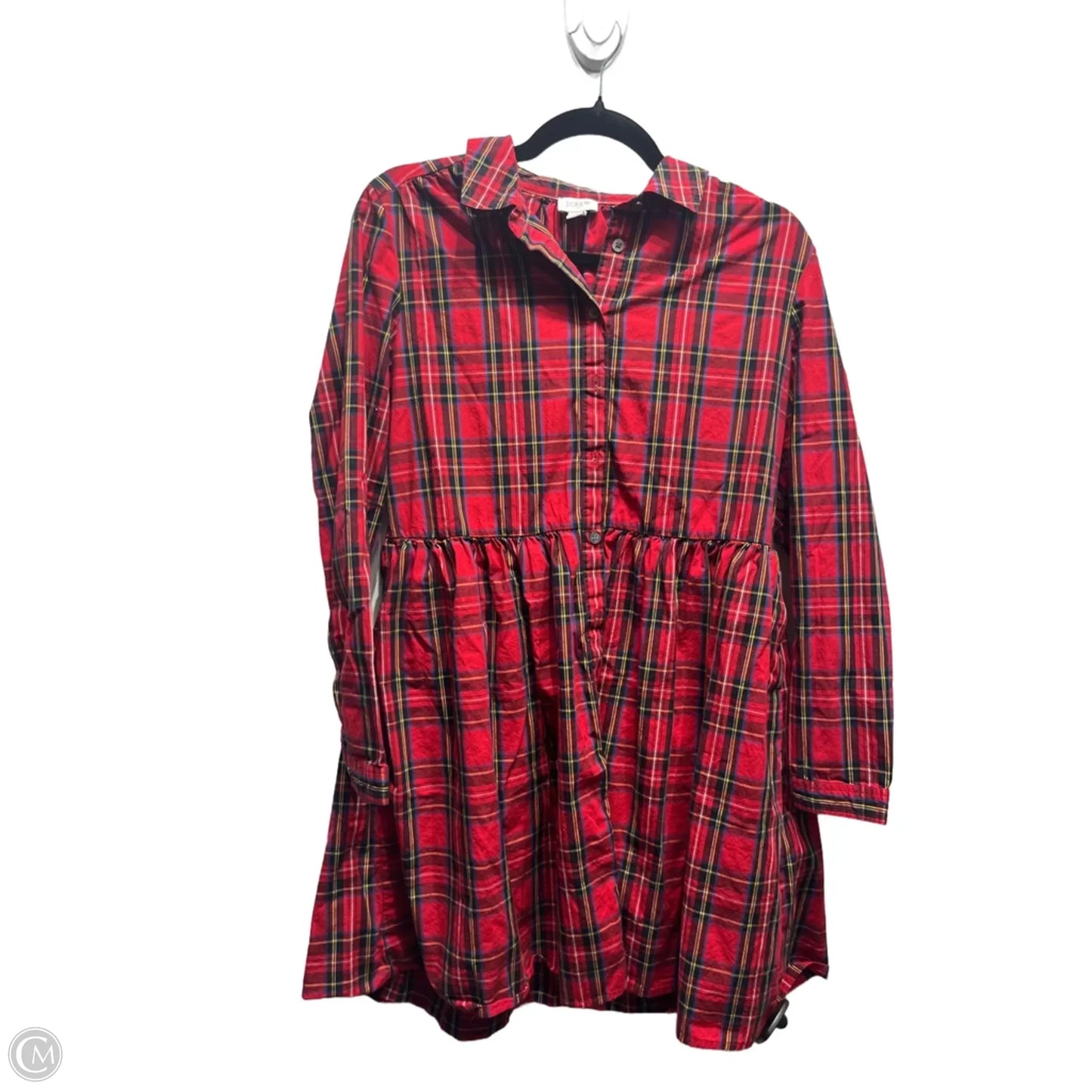Dress Casual Short By J. Crew In Black & Red, Size: 6