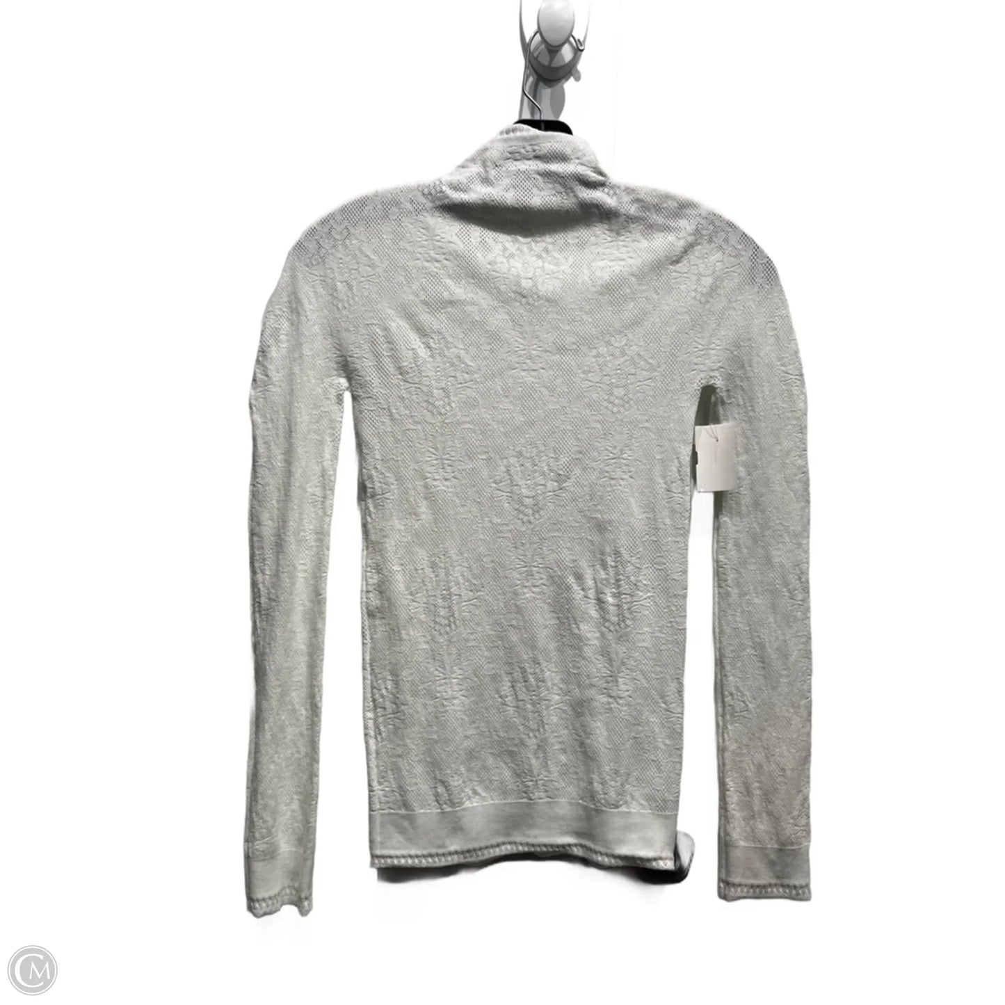 Top Long Sleeve By Free People In White, Size: M