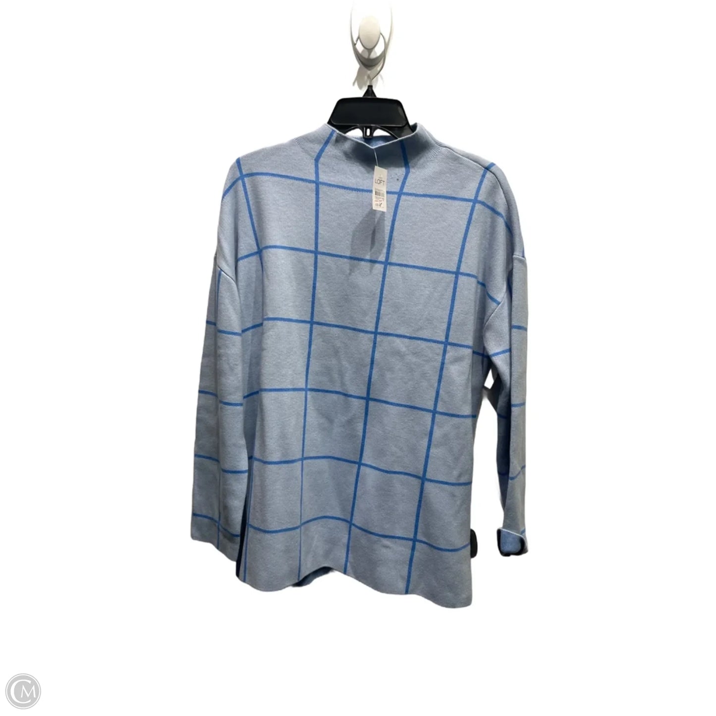 Top Long Sleeve By Loft In Blue, Size: L