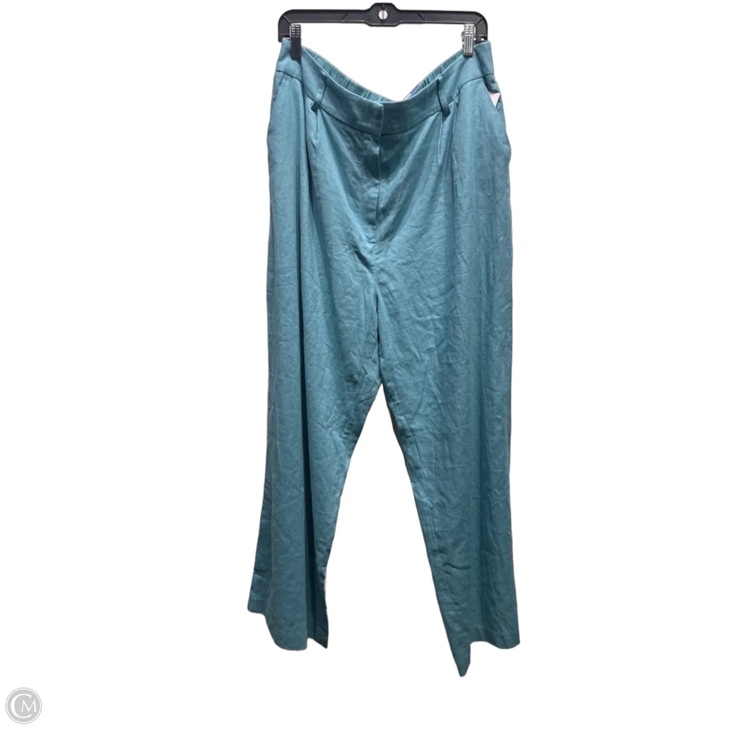 Pants Linen By Blue Sol In Blue, Size: Xl
