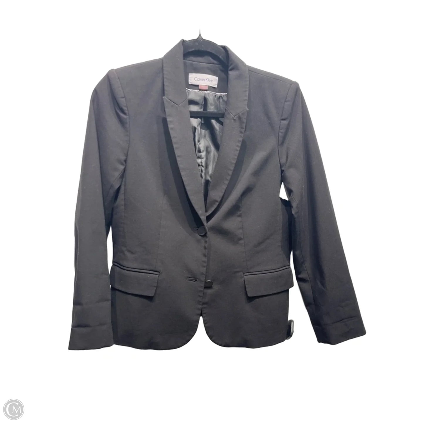 Blazer By Calvin Klein In Black, Size: 10p