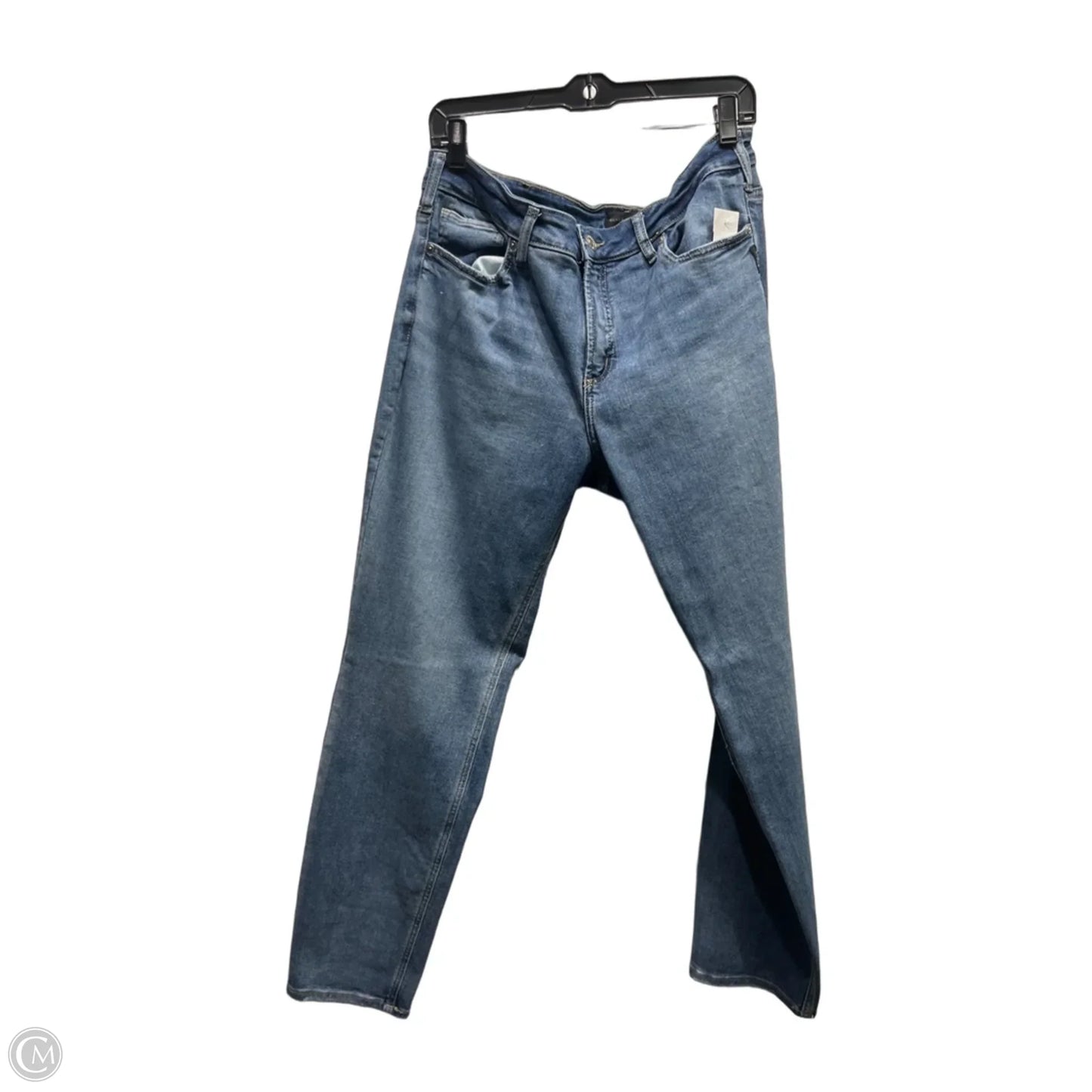 Jeans Straight By Silver In Blue Denim, Size: 16